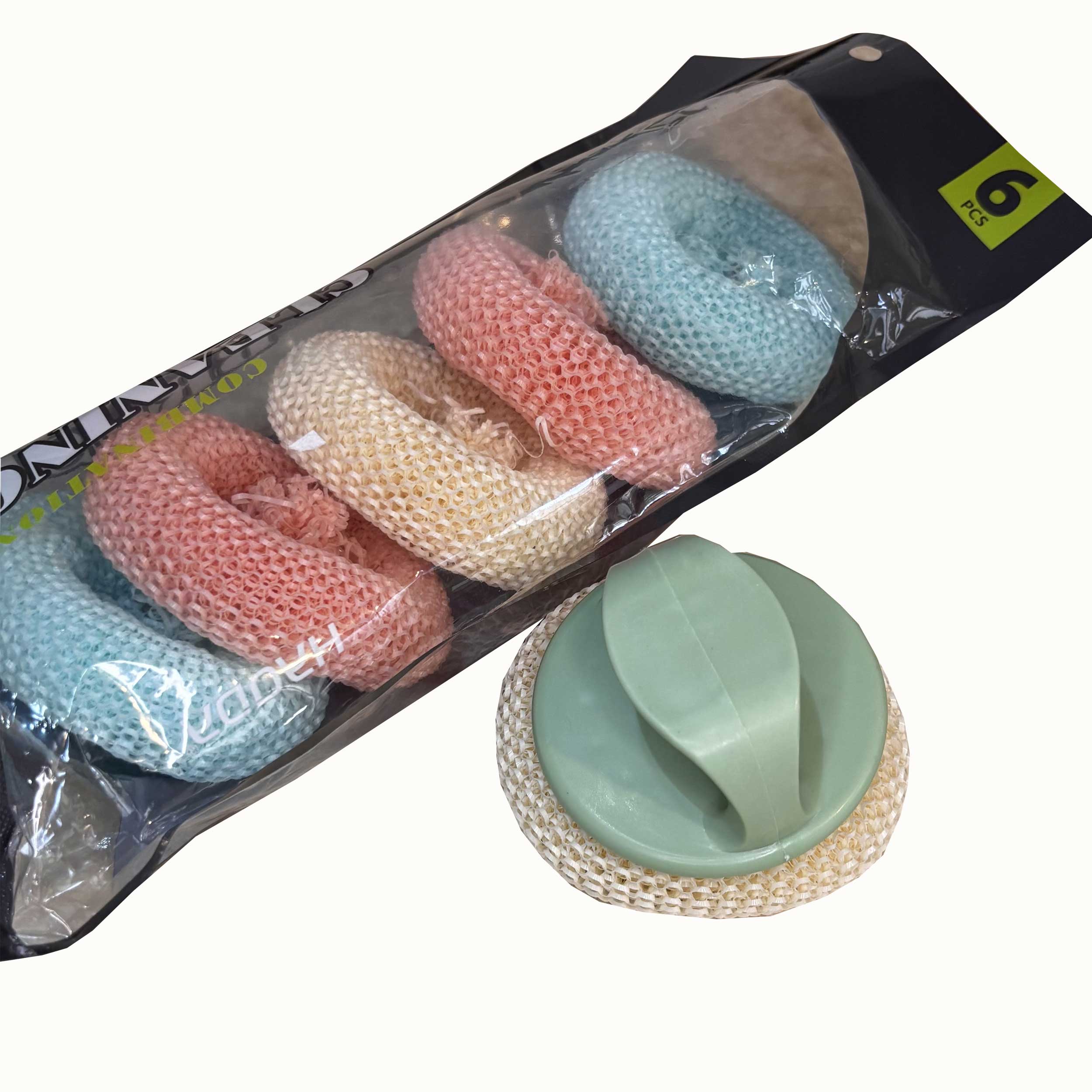 اسکاچ ظرفشویی دسته دار 6 عددی - تصویر 3